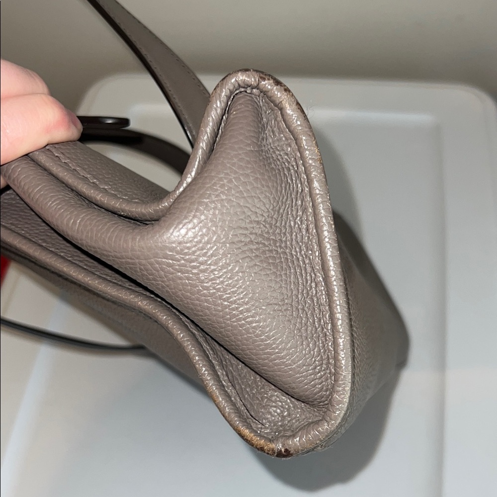 Michael Kors Pebbled Leather Tote in Taupe Grey - Picture 7 of 9